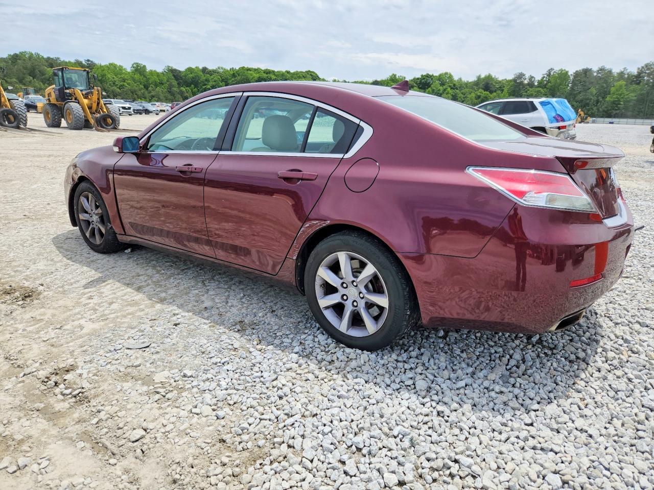2013 Acura Tl Tech Burgundy vin: 19UUA8F55DA007124
