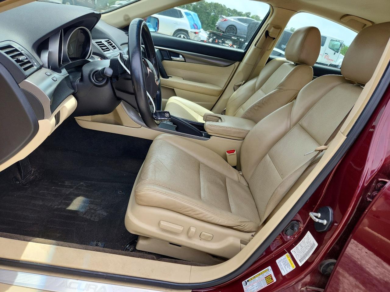 2013 Acura Tl Tech Burgundy vin: 19UUA8F55DA007124