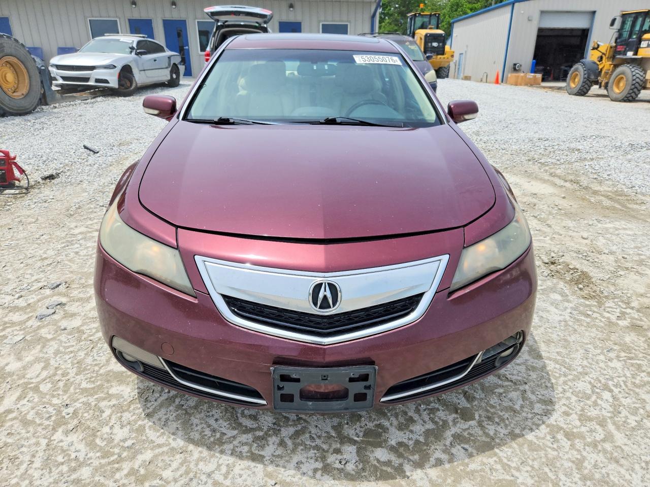 2013 Acura Tl Tech Burgundy vin: 19UUA8F55DA007124