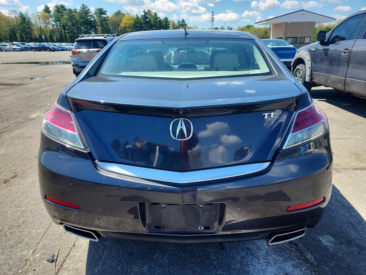 2014 Acura Tl Tech Gray vin: 19UUA8F55EA001468