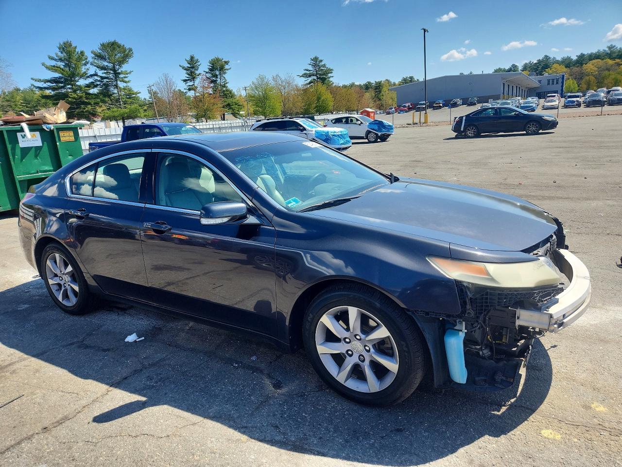 2014 Acura Tl Tech Gray vin: 19UUA8F55EA001468