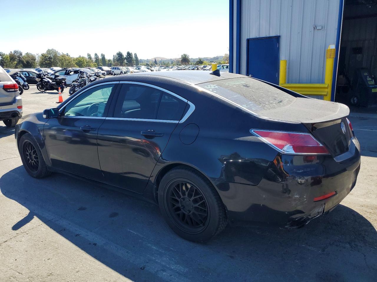 2014 Acura Tl Tech Черный vin: 19UUA8F55EA005780