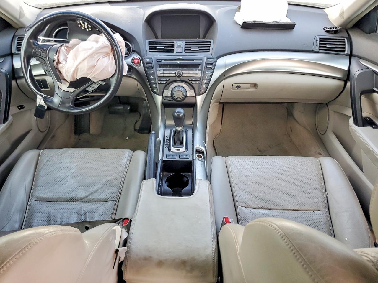 2010 Acura Tl White vin: 19UUA8F56AA009704
