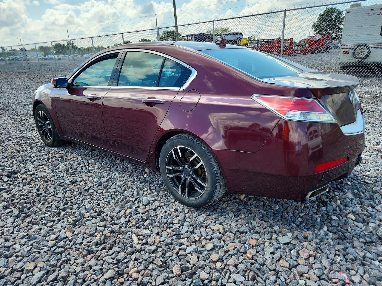 2010 Acura Tl Burgundy vin: 19UUA8F56AA016880
