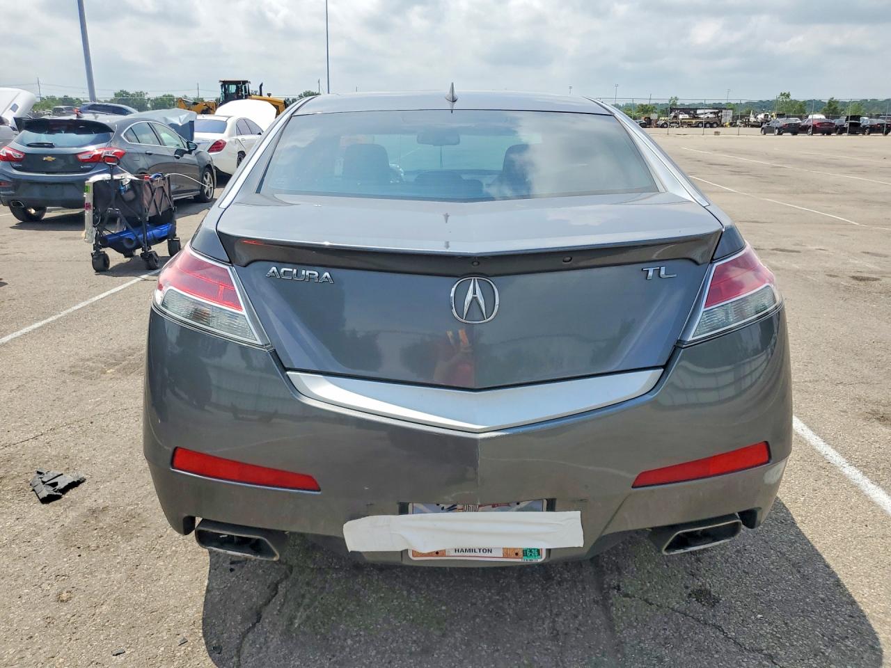 2010 Acura Tl Gray vin: 19UUA8F56AA020010