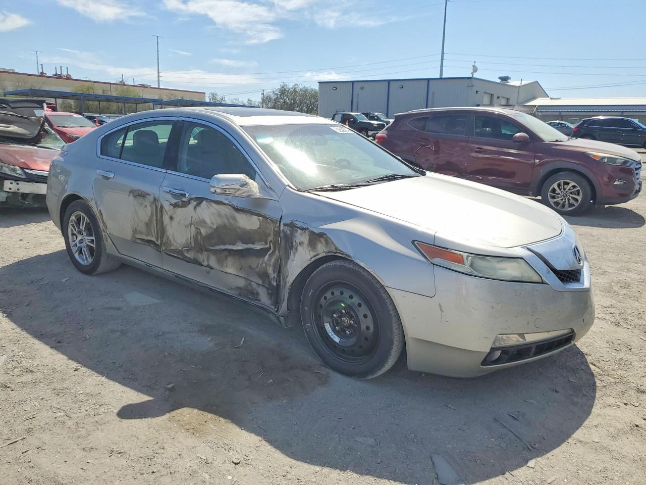 2010 Acura Tl Silver vin: 19UUA8F56AA025448