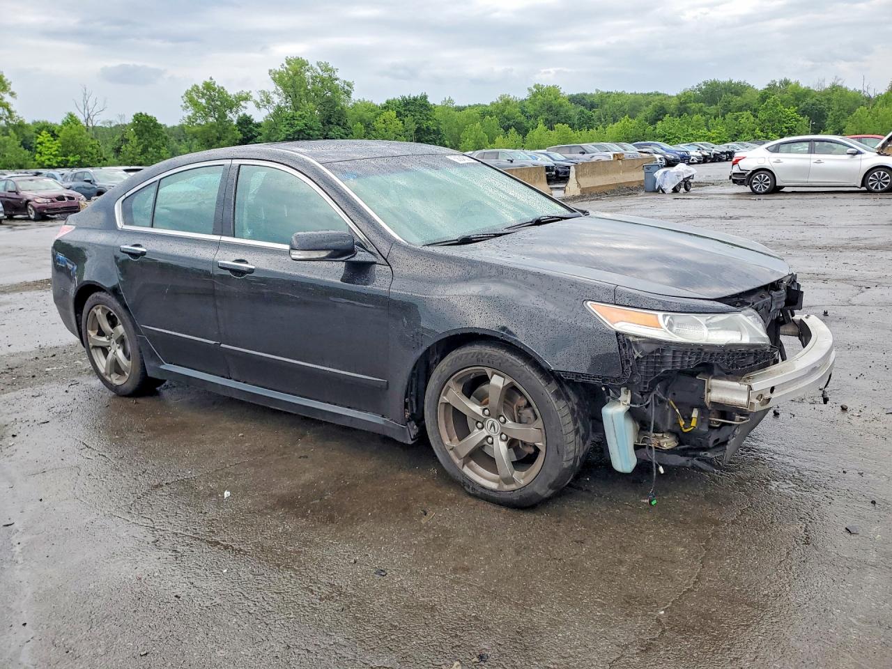 2011 Acura Tl Black vin: 19UUA8F56BA001314