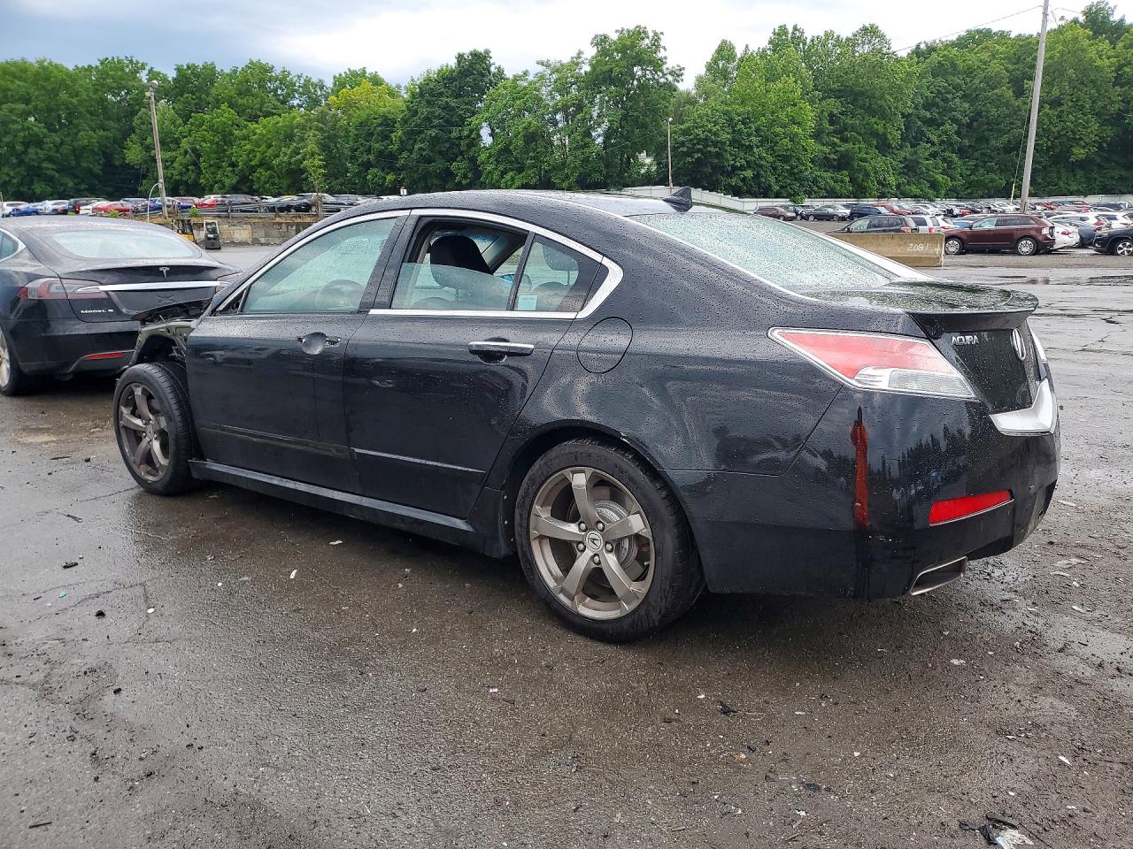 2011 Acura Tl Black vin: 19UUA8F56BA001314