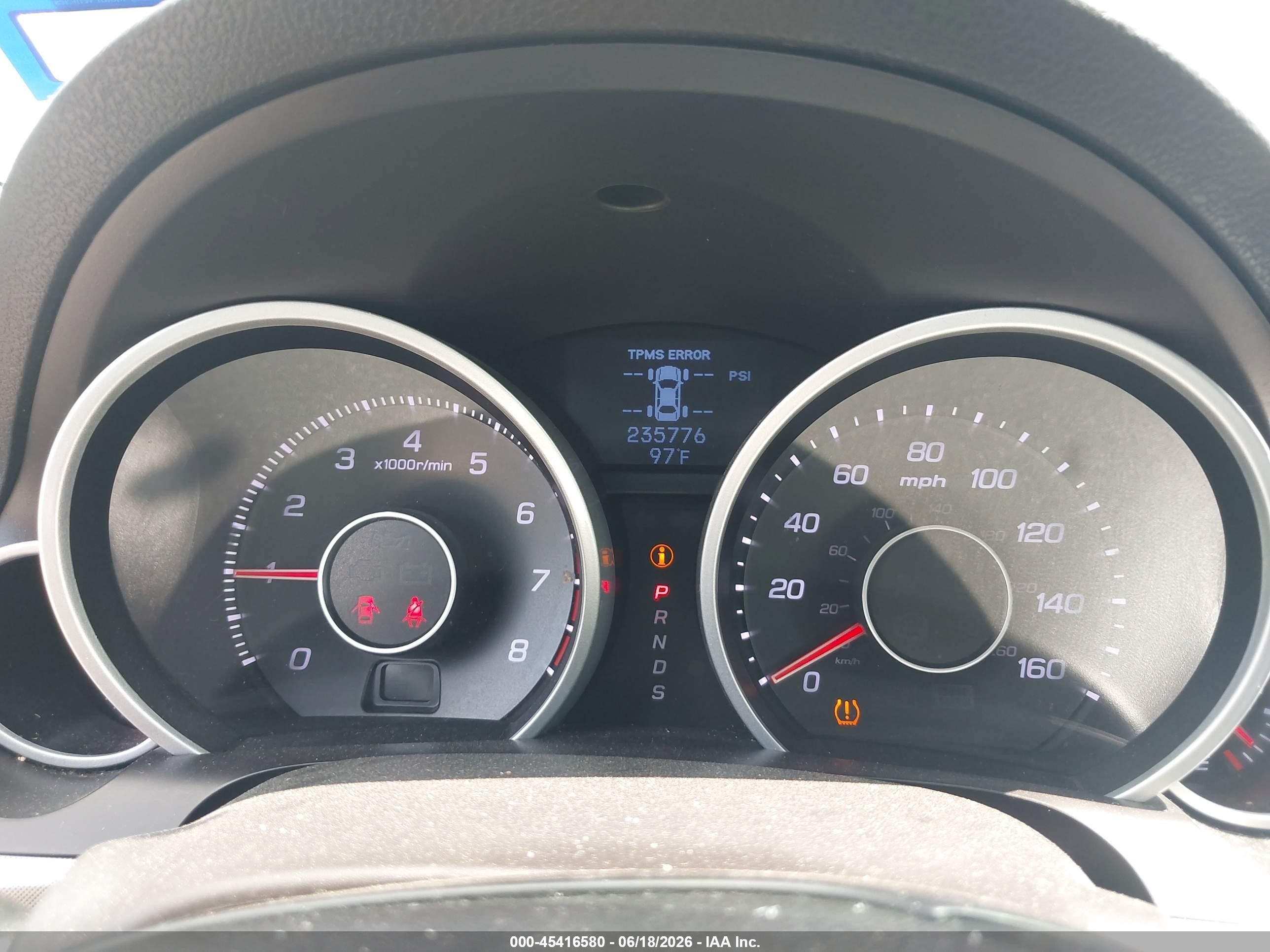 2011 Acura Tl 3.5 Black vin: 19UUA8F56BA003791