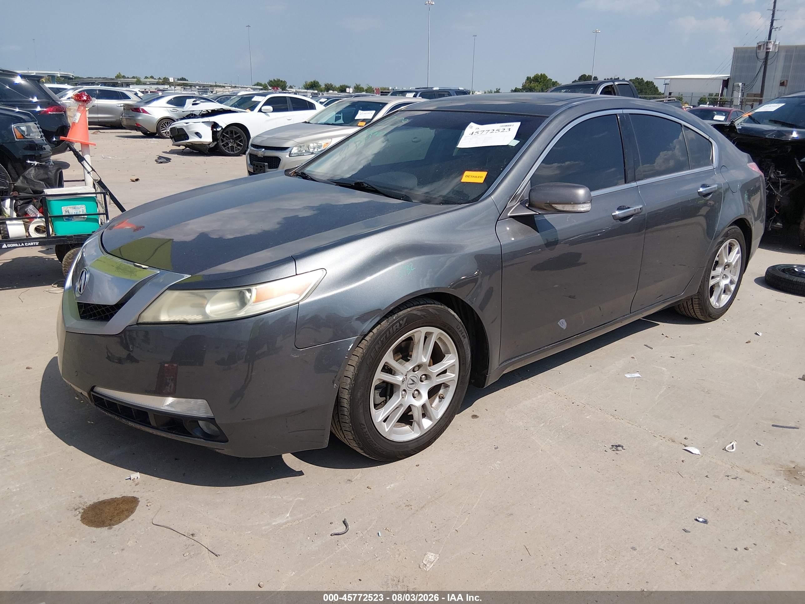 2011 Acura Tl 3.5 Gray vin: 19UUA8F56BA007940