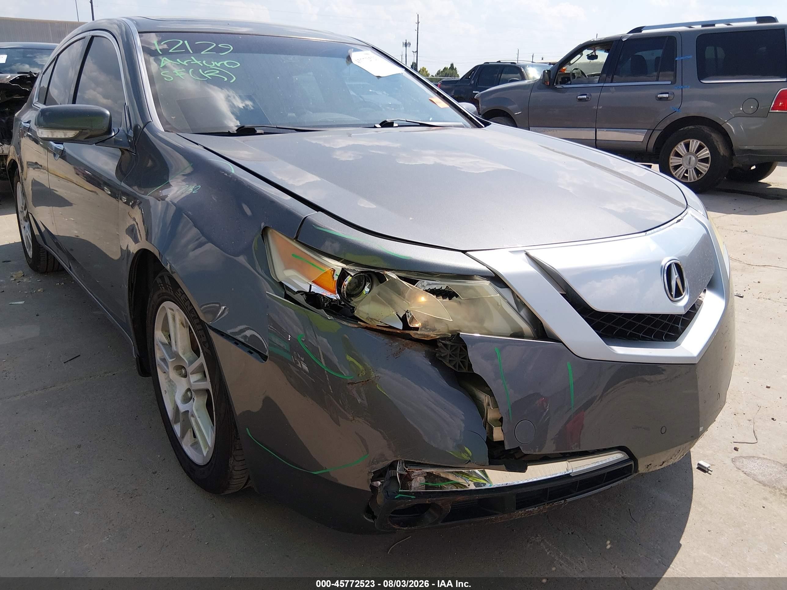 2011 Acura Tl 3.5 Gray vin: 19UUA8F56BA007940