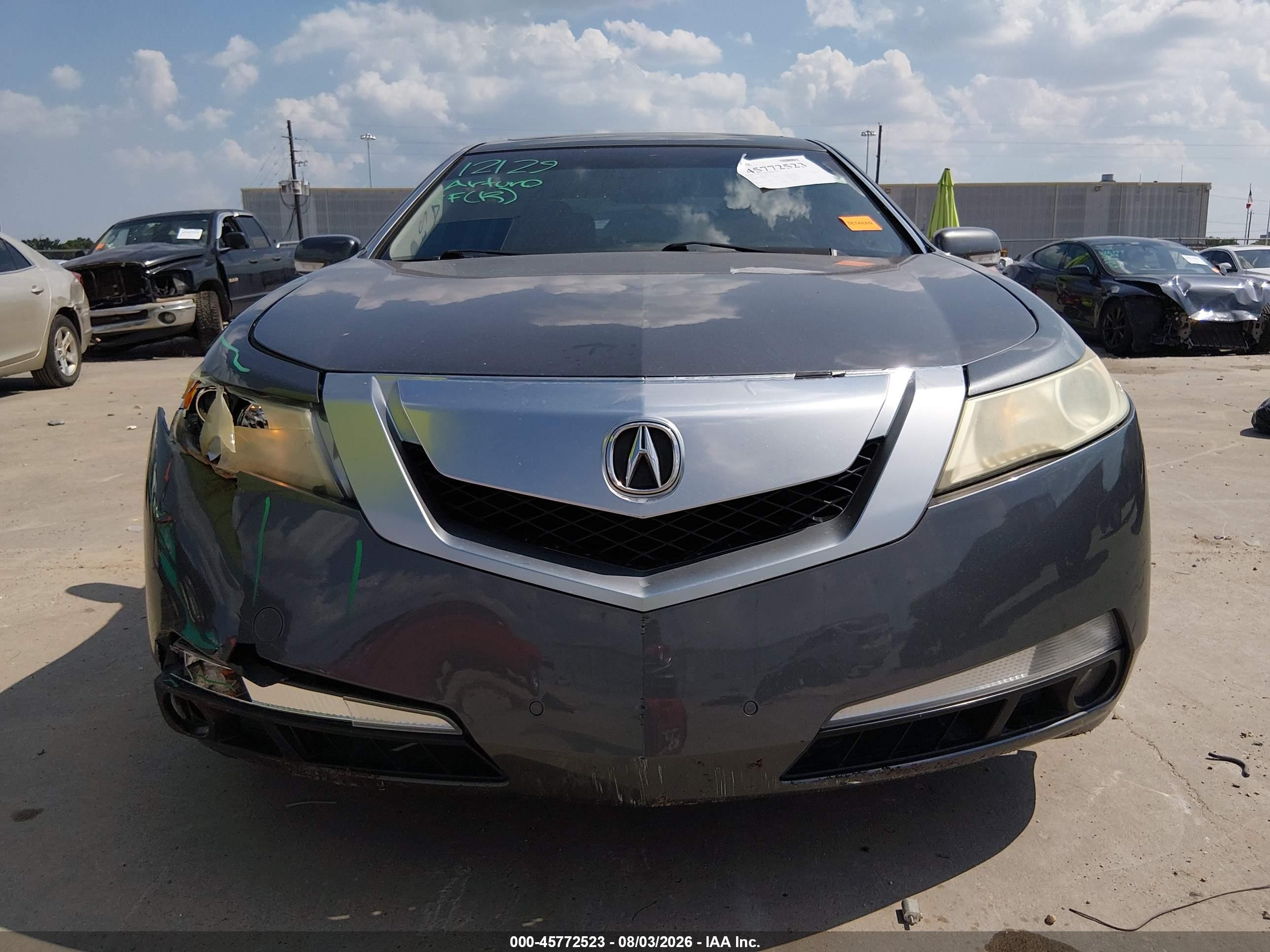 2011 Acura Tl 3.5 Gray vin: 19UUA8F56BA007940
