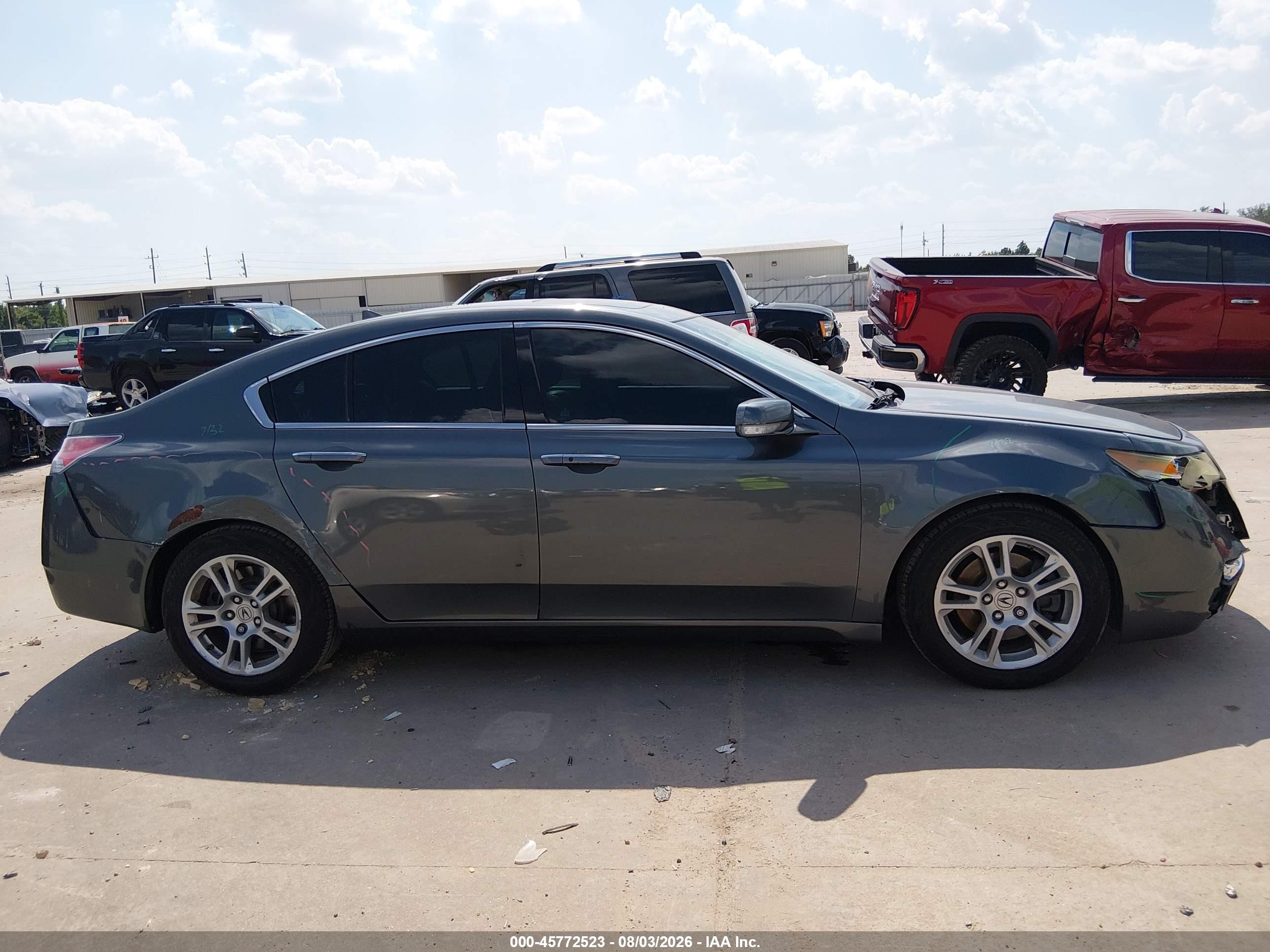 2011 Acura Tl 3.5 Gray vin: 19UUA8F56BA007940