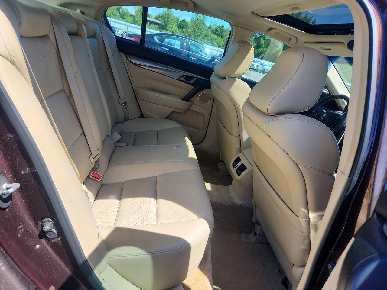 2011 Acura Tl Темно-бордовый vin: 19UUA8F56BA009140