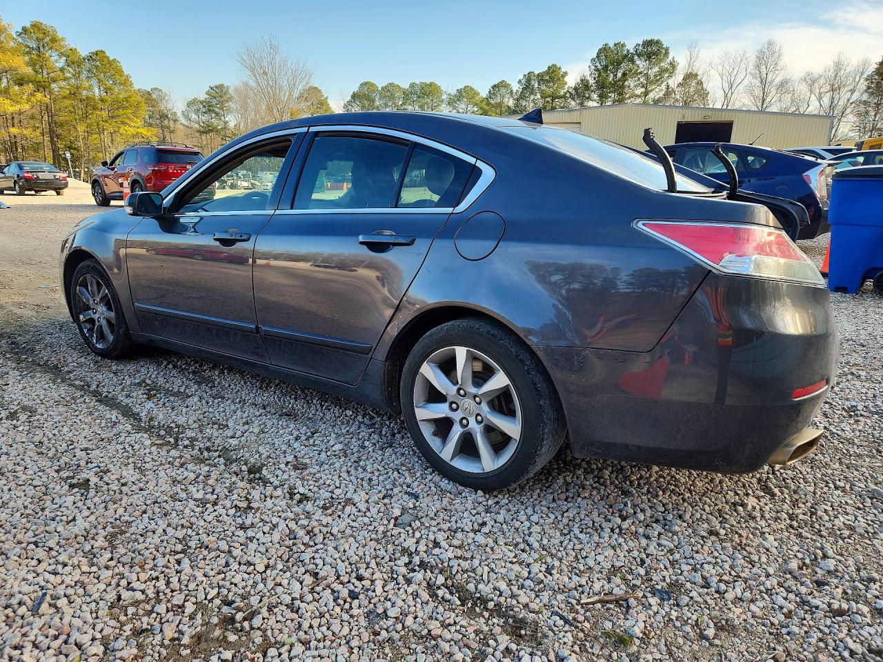 2012 Acura Tl Gray vin: 19UUA8F56CA011908