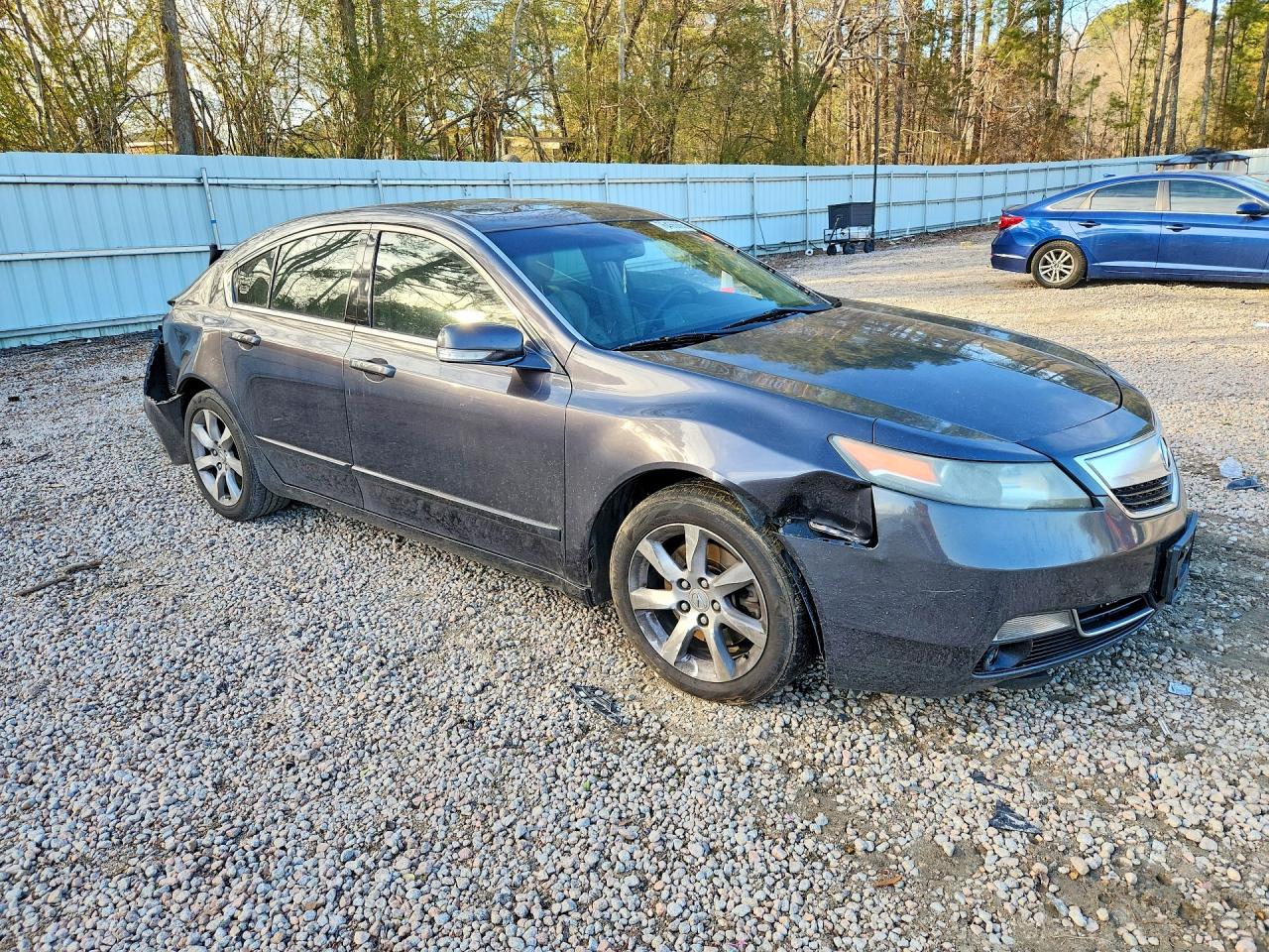 2012 Acura Tl Gray vin: 19UUA8F56CA011908