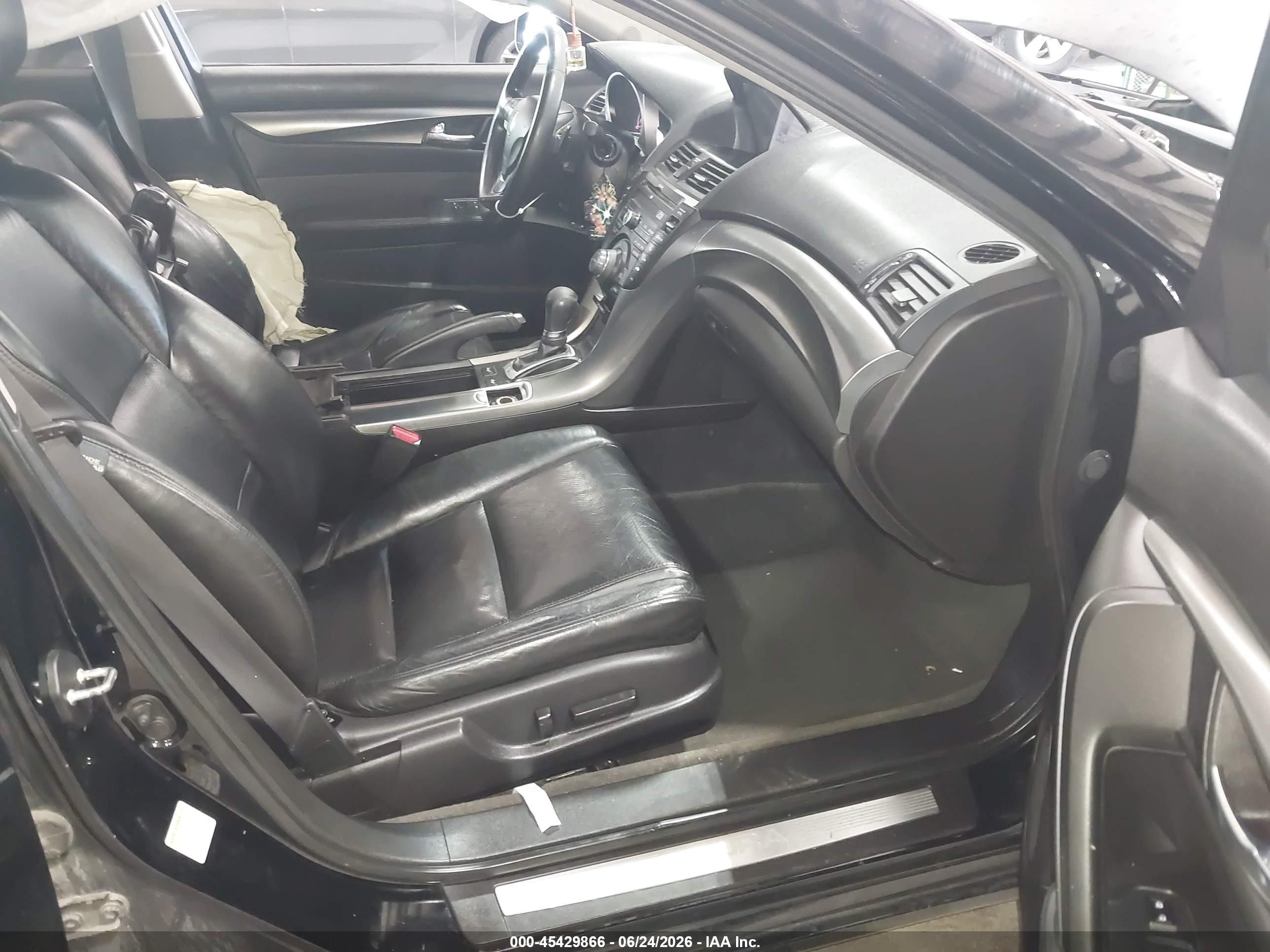 2012 Acura Tl 3.5 Black vin: 19UUA8F56CA013867