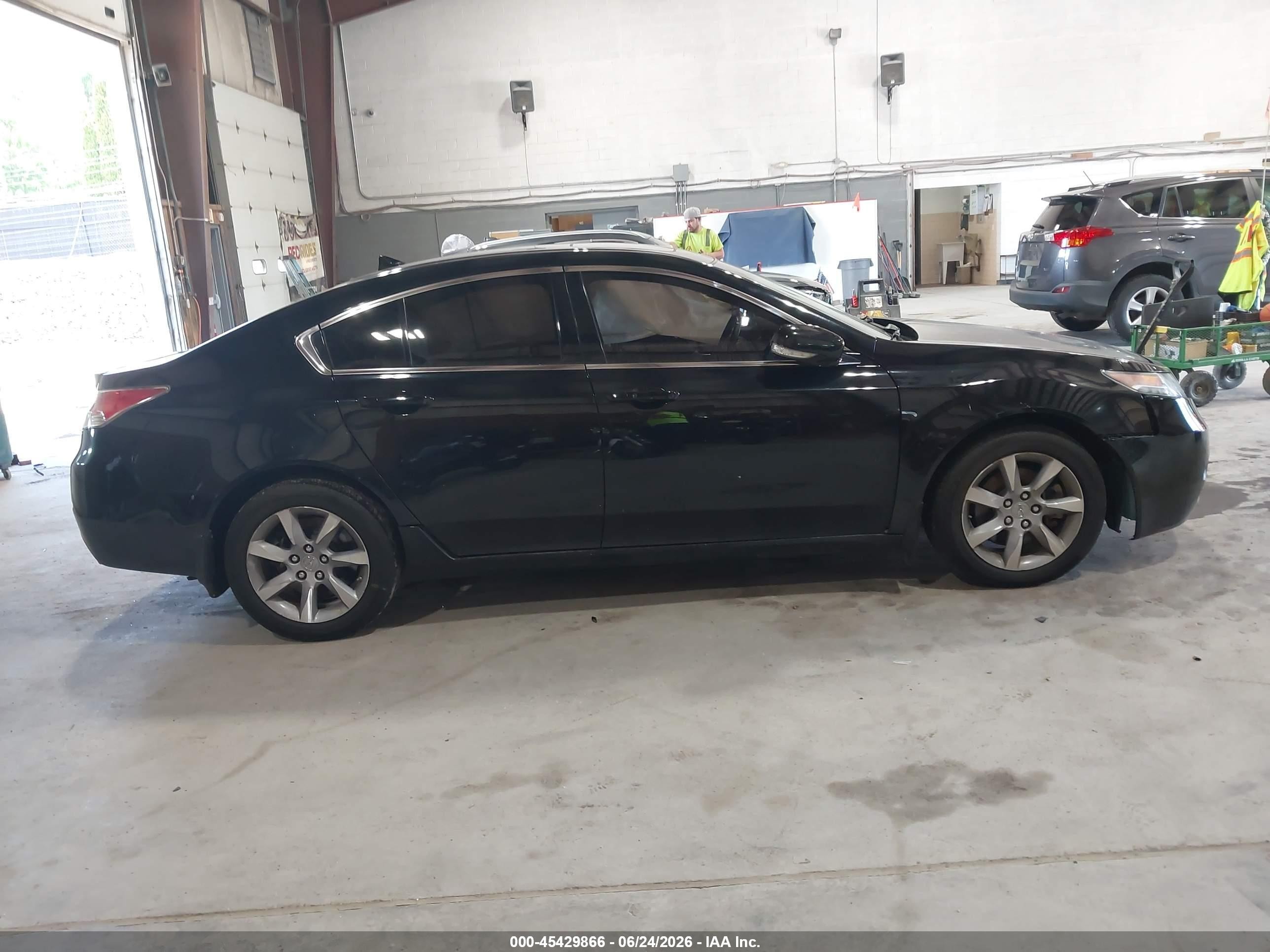 2012 Acura Tl 3.5 Black vin: 19UUA8F56CA013867