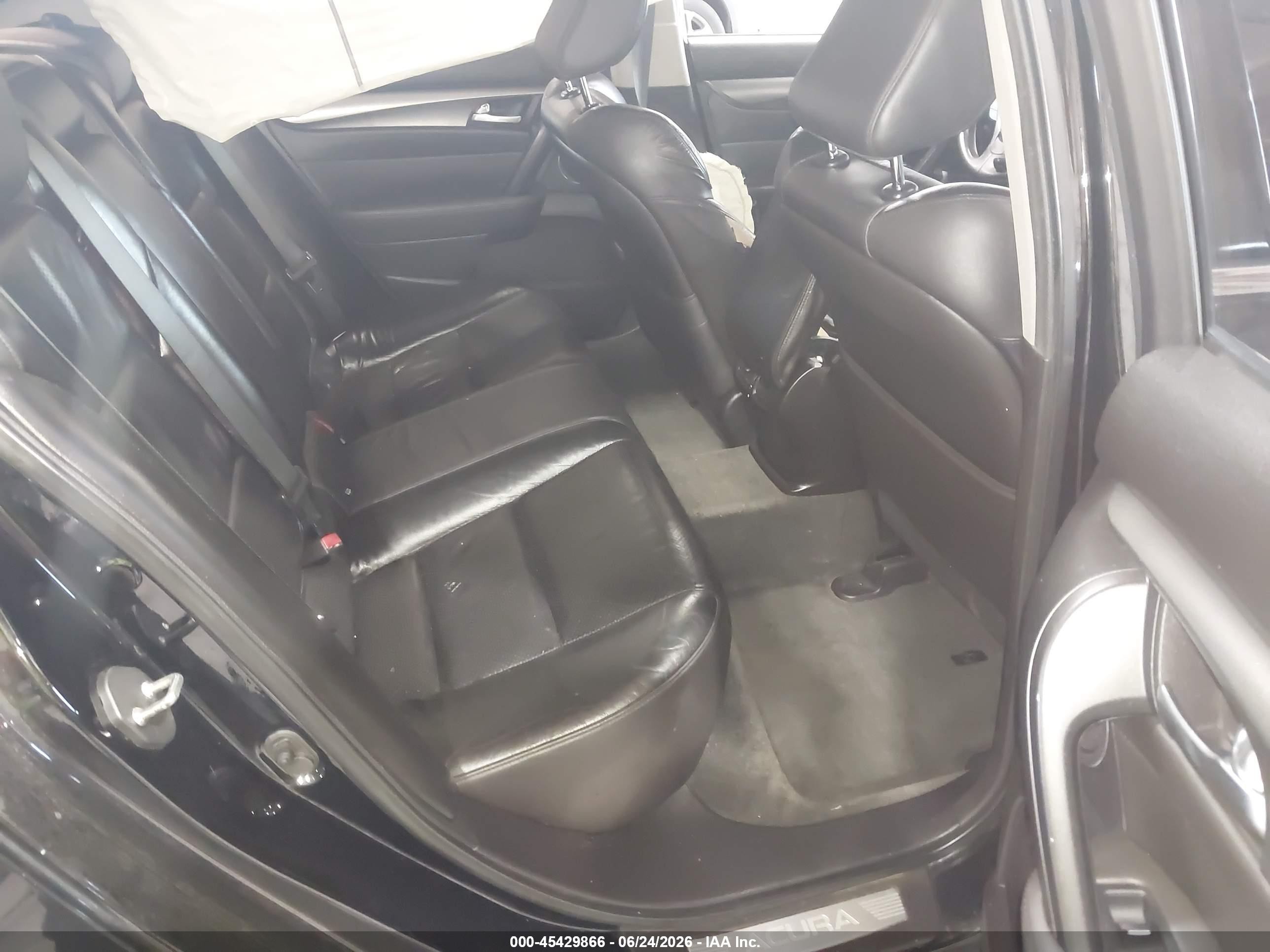 2012 Acura Tl 3.5 Black vin: 19UUA8F56CA013867