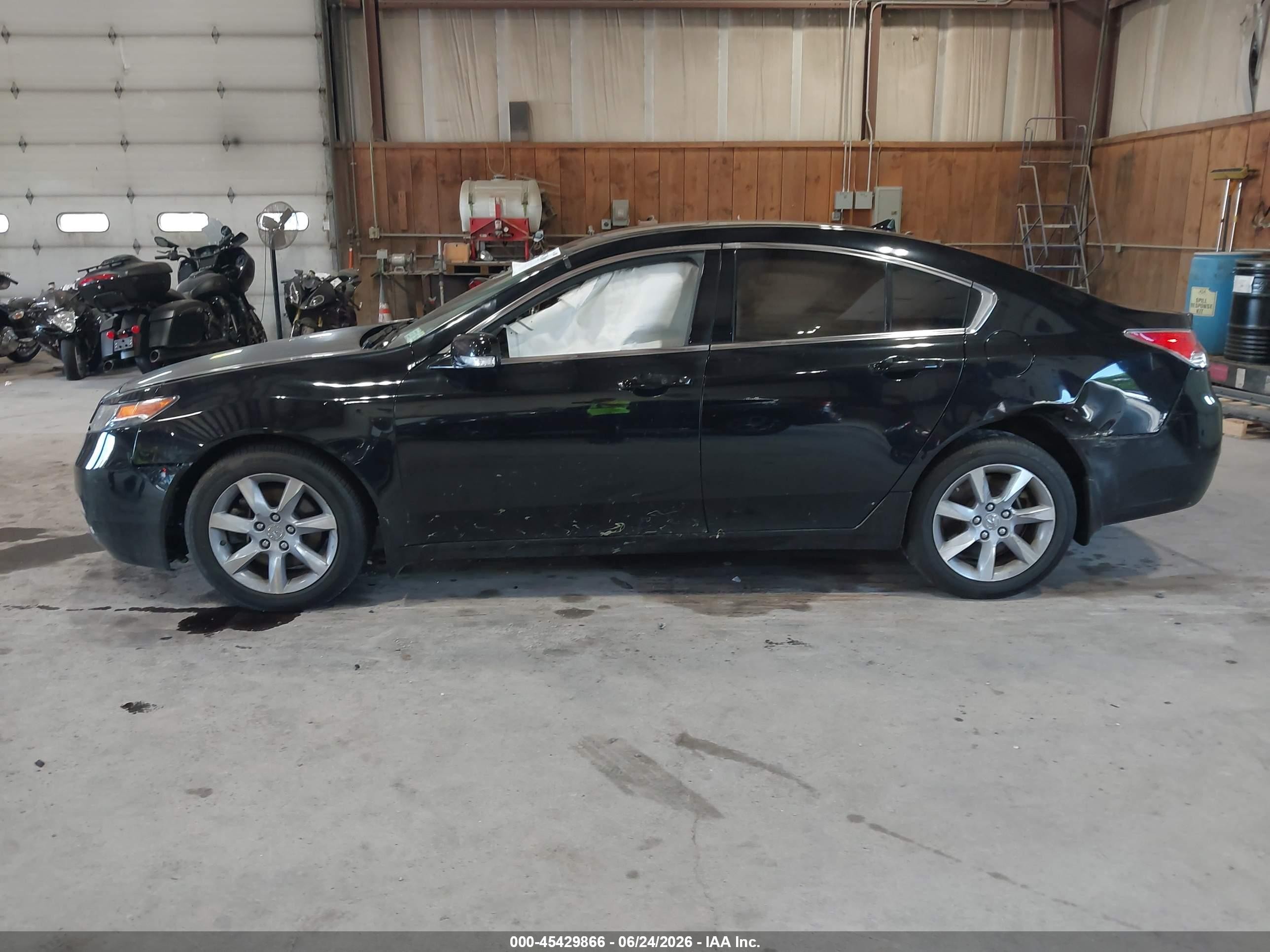 2012 Acura Tl 3.5 Black vin: 19UUA8F56CA013867