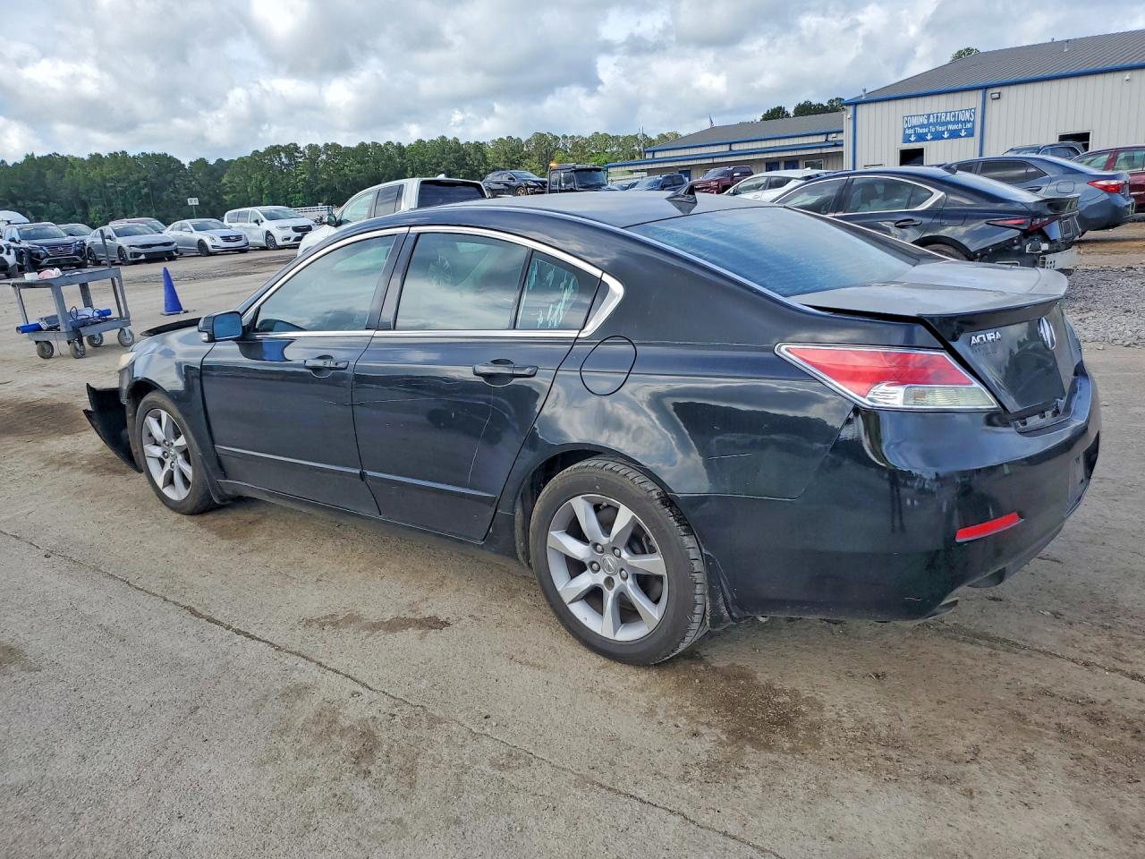 2012 Acura Tl Black vin: 19UUA8F56CA020169