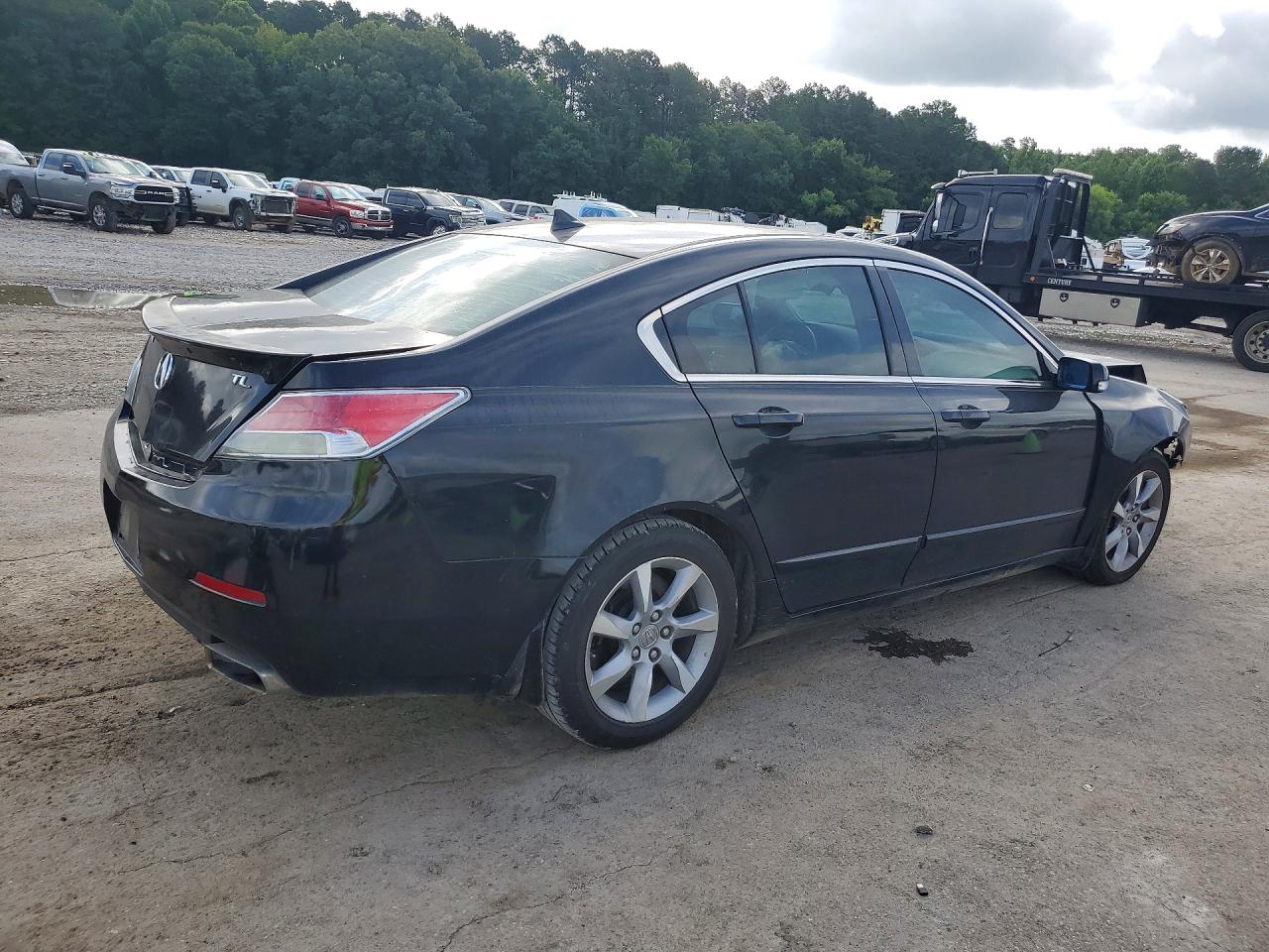 2012 Acura Tl Black vin: 19UUA8F56CA020169