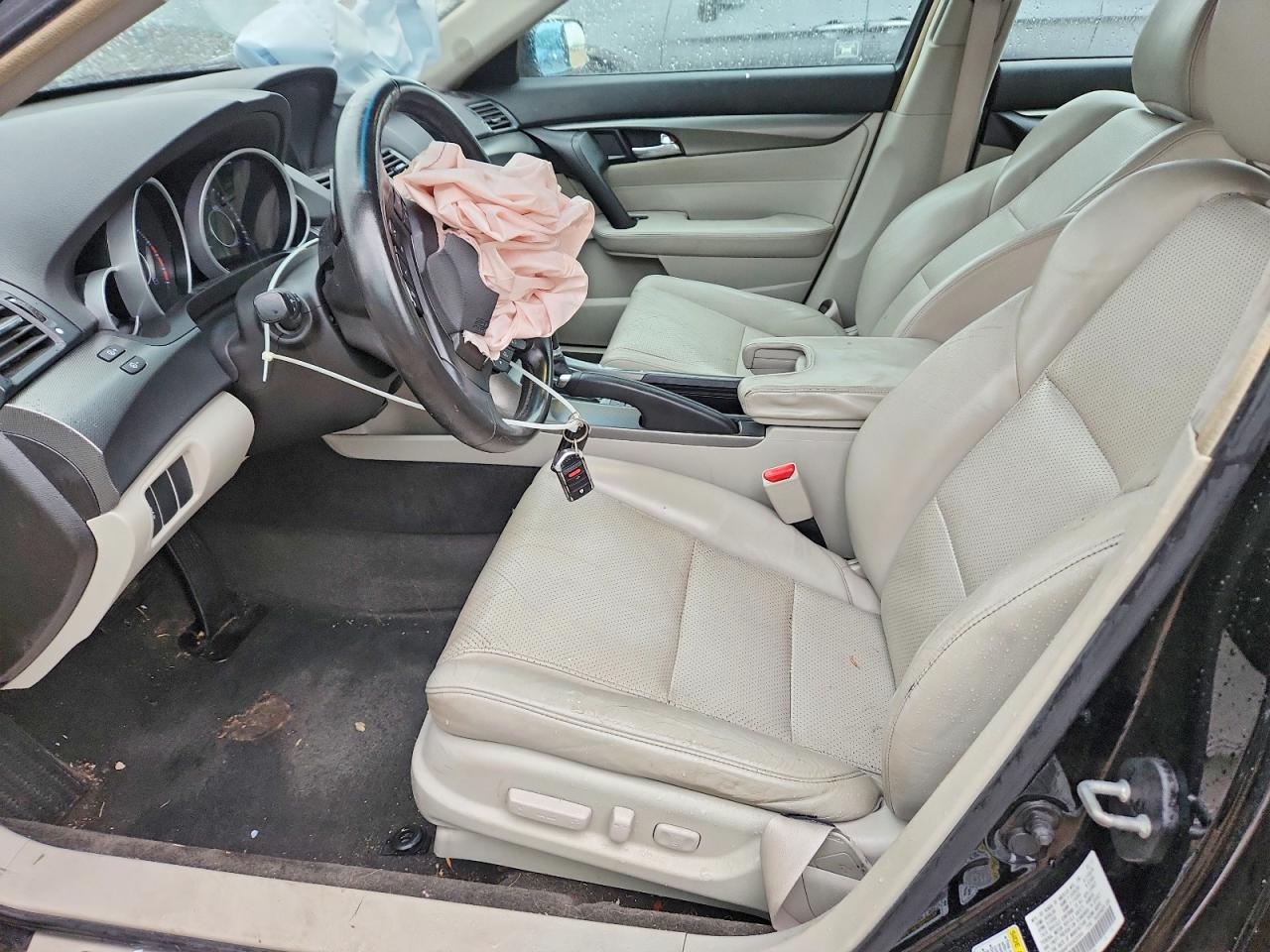 2012 Acura Tl Черный vin: 19UUA8F56CA025940