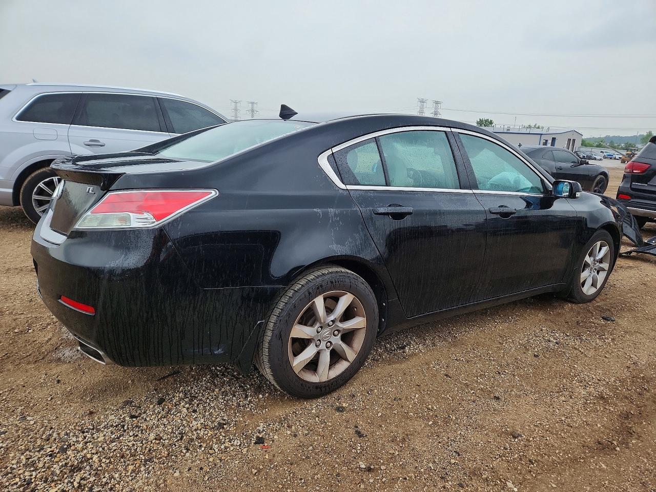 2012 Acura Tl Черный vin: 19UUA8F56CA025940