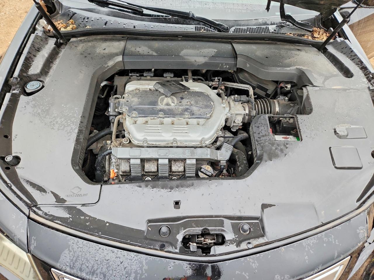 2012 Acura Tl Черный vin: 19UUA8F56CA025940