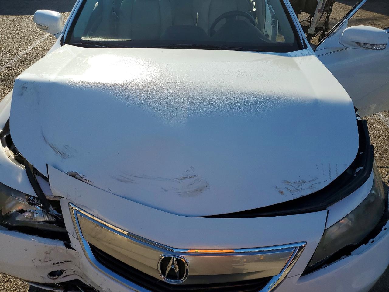 2012 Acura Tl White vin: 19UUA8F56CA027087