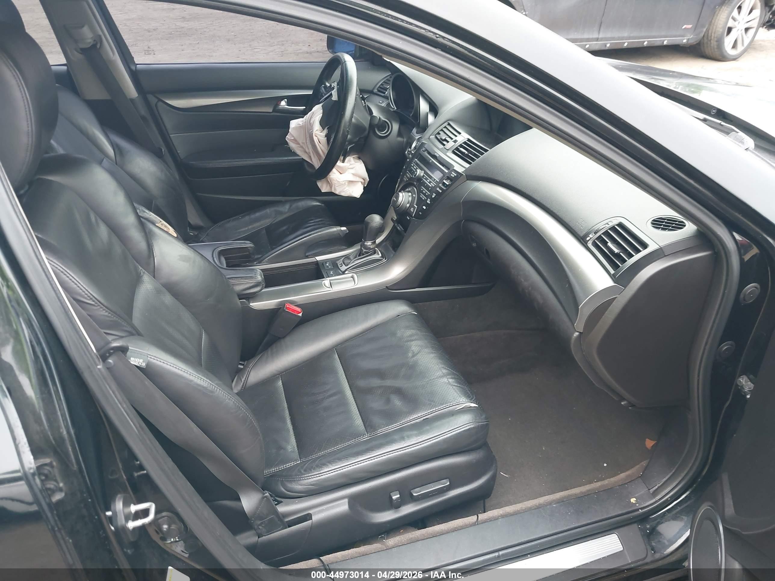 2012 Acura Tl 3.5 Черный vin: 19UUA8F56CA033343