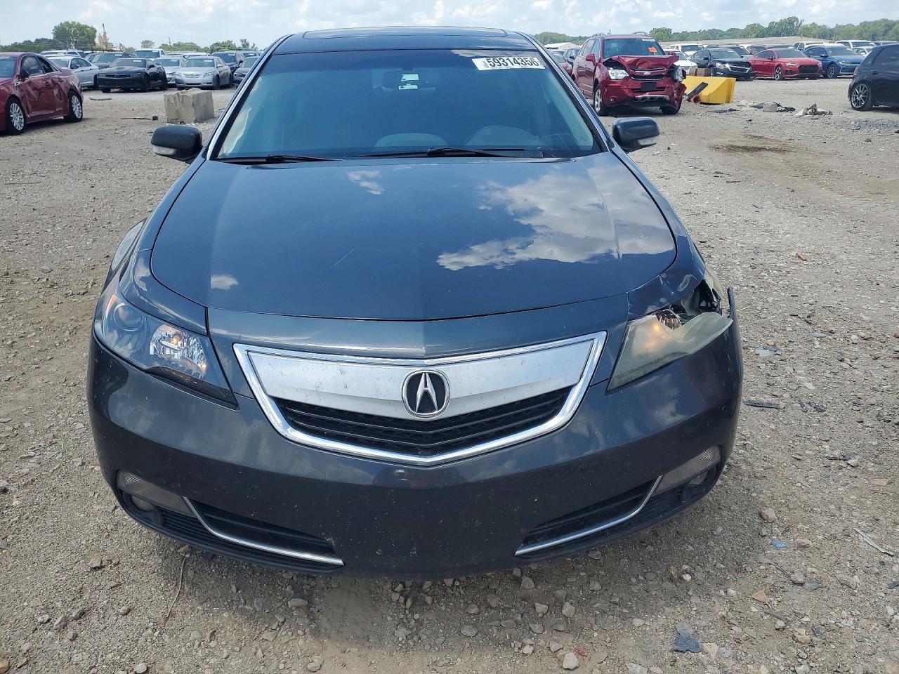 2012 Acura Tl Black vin: 19UUA8F56CA035934