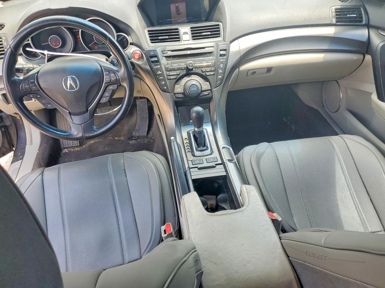 2012 Acura Tl Black vin: 19UUA8F56CA035934