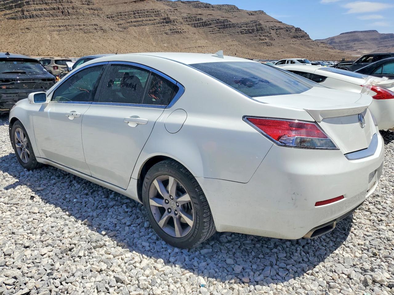 2013 Acura Tl Tech White vin: 19UUA8F56DA004653