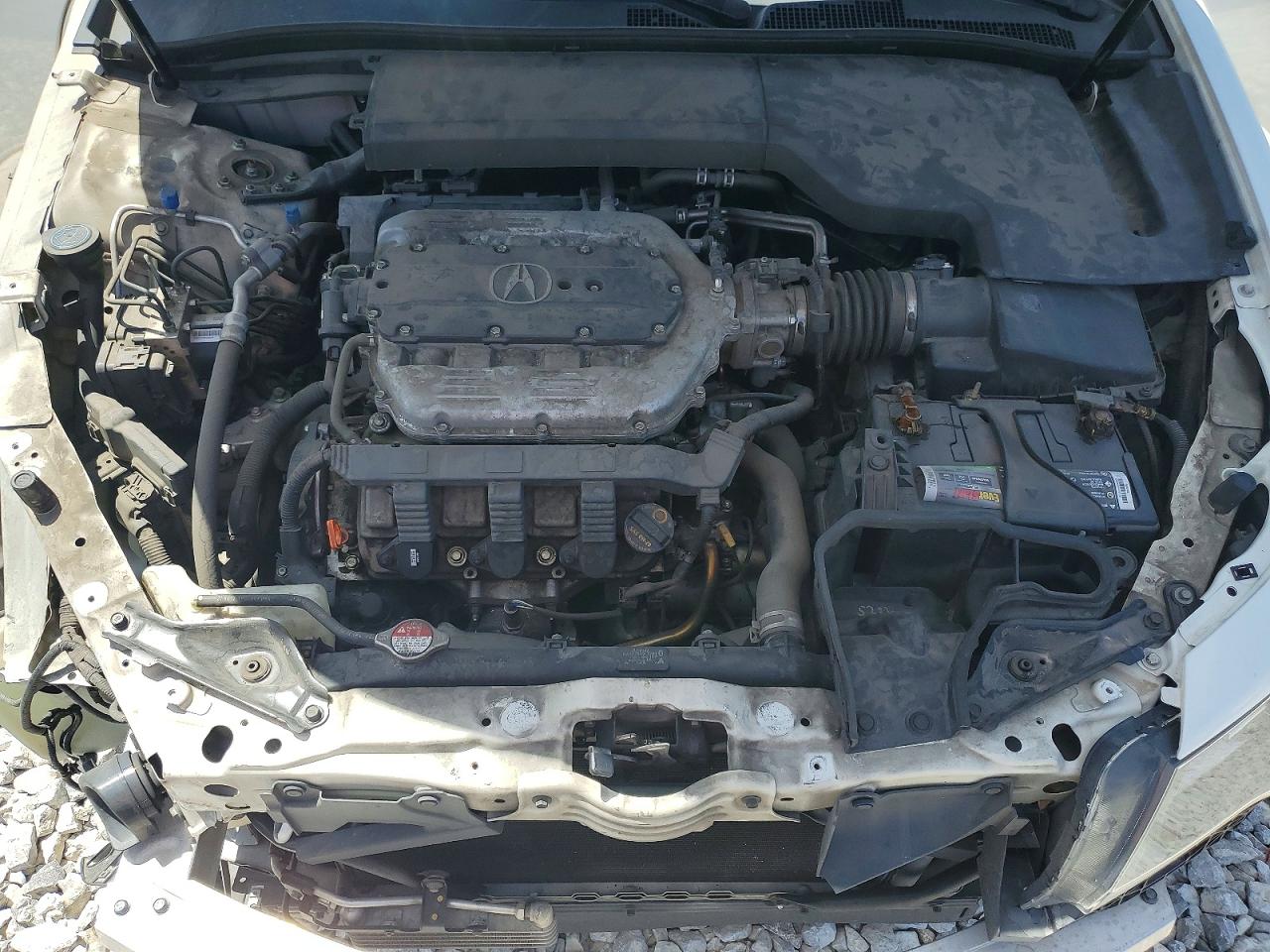 2013 Acura Tl Tech White vin: 19UUA8F56DA004653