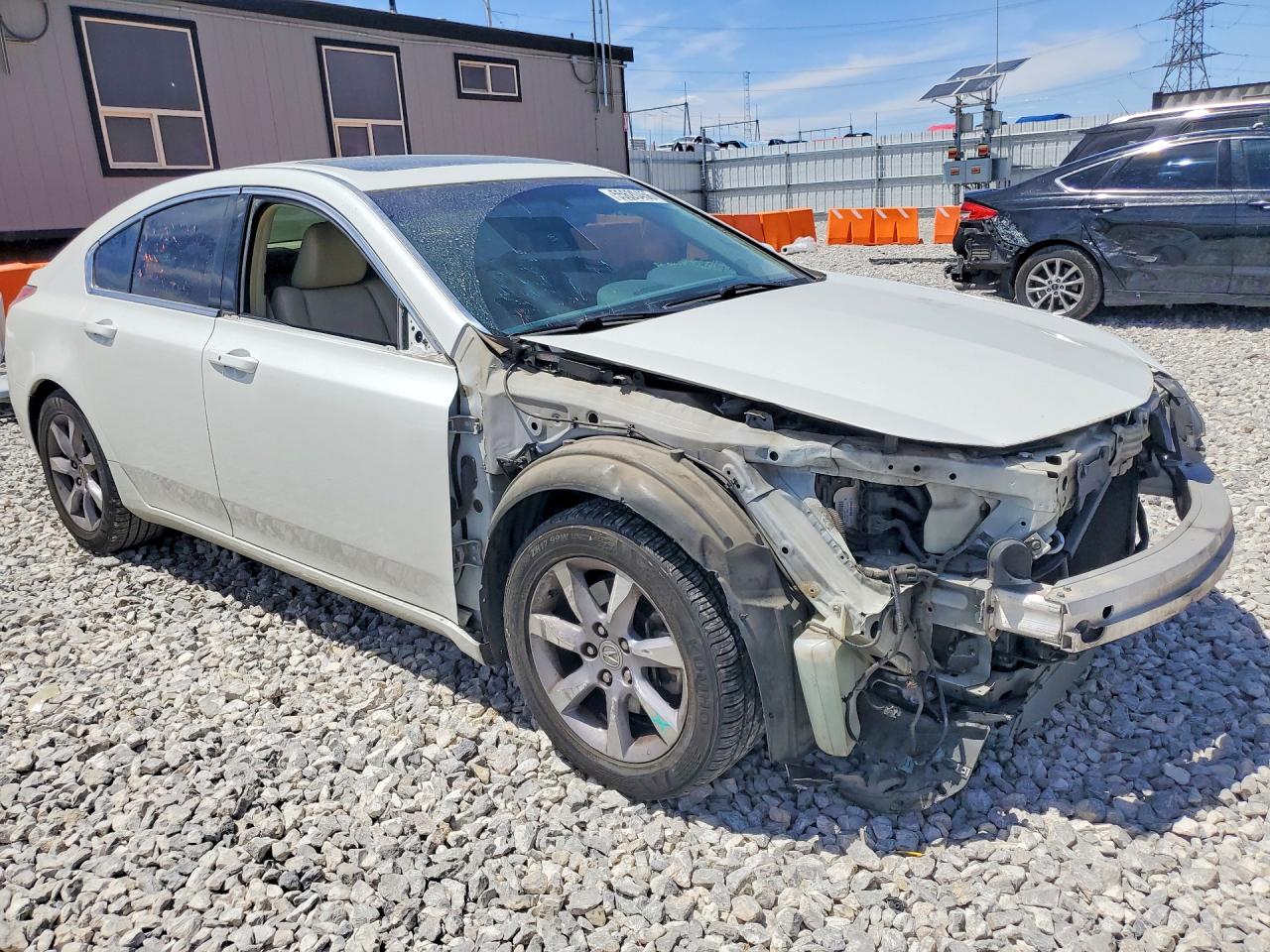 2013 Acura Tl Tech White vin: 19UUA8F56DA004653