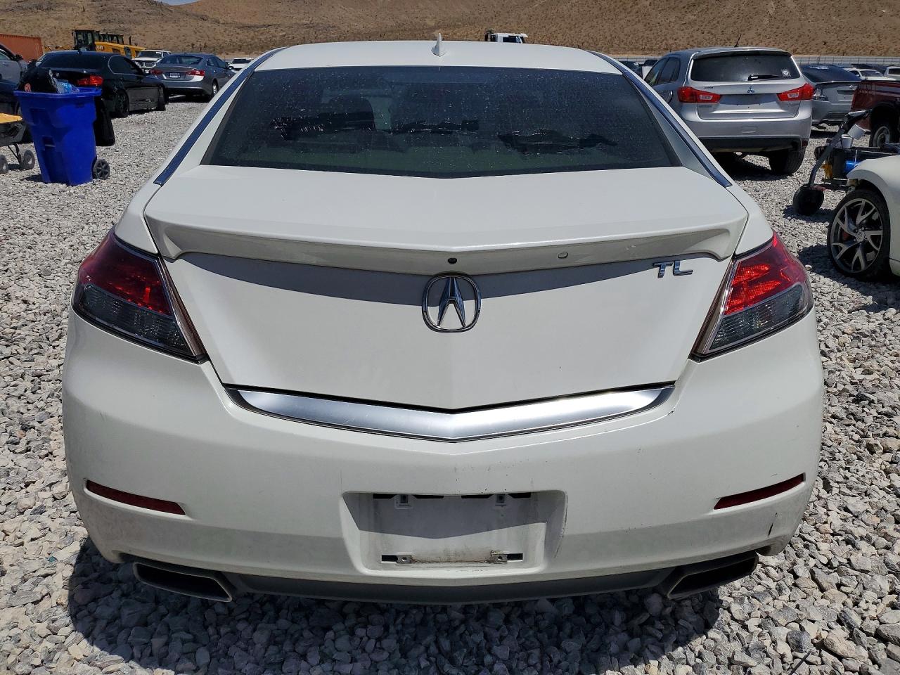 2013 Acura Tl Tech White vin: 19UUA8F56DA004653