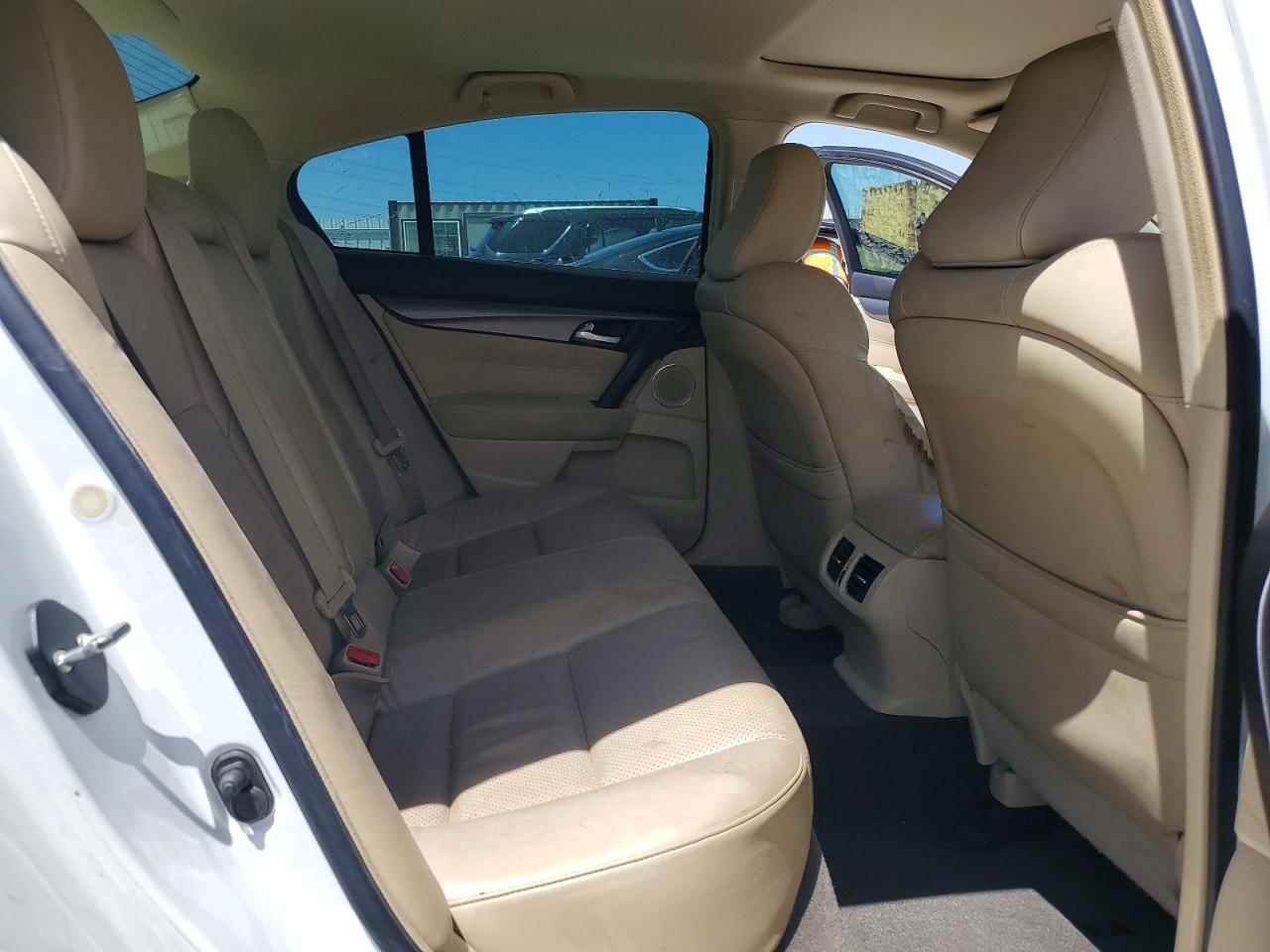 2013 Acura Tl Tech White vin: 19UUA8F56DA004653