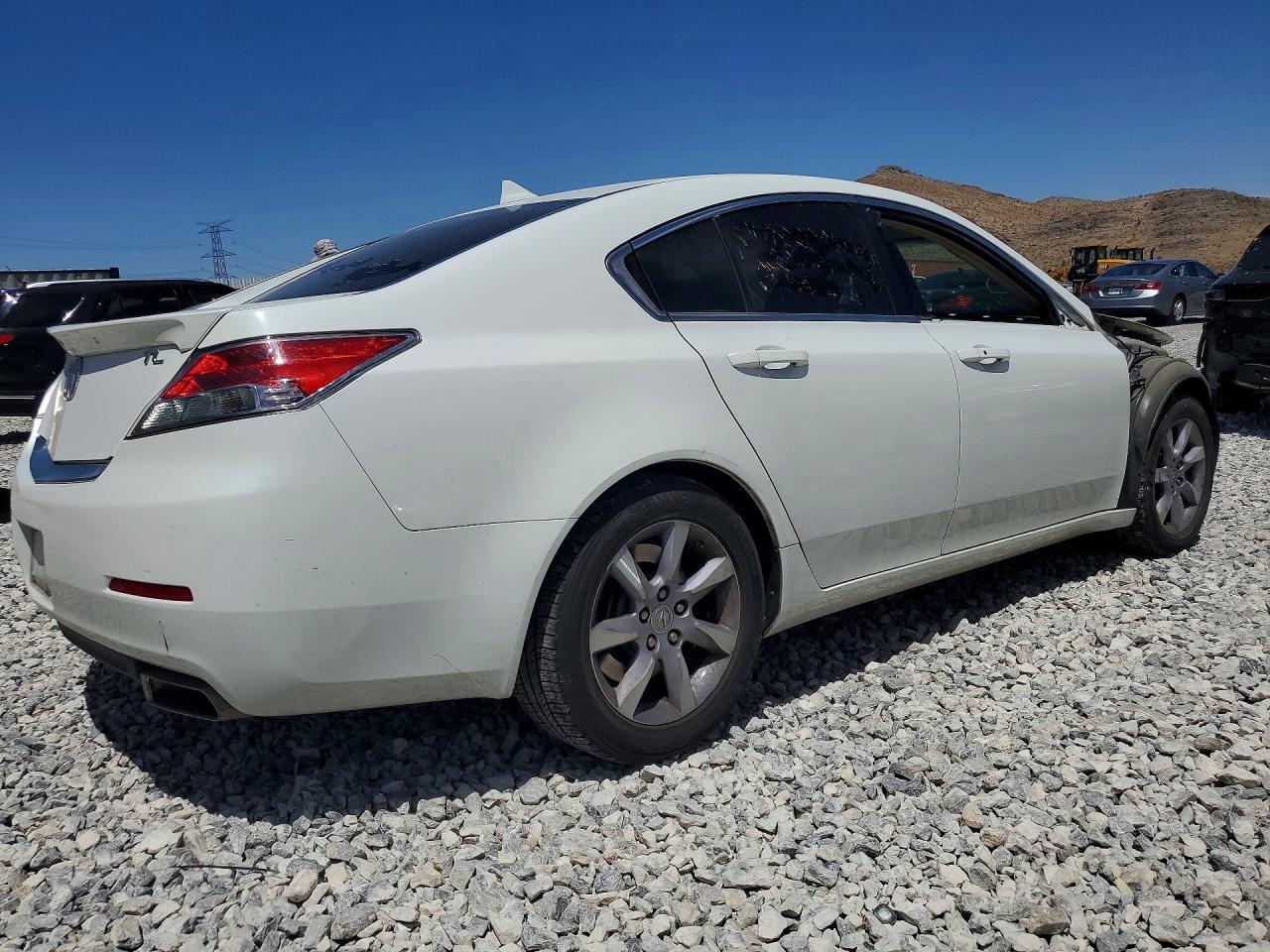 2013 Acura Tl Tech White vin: 19UUA8F56DA004653
