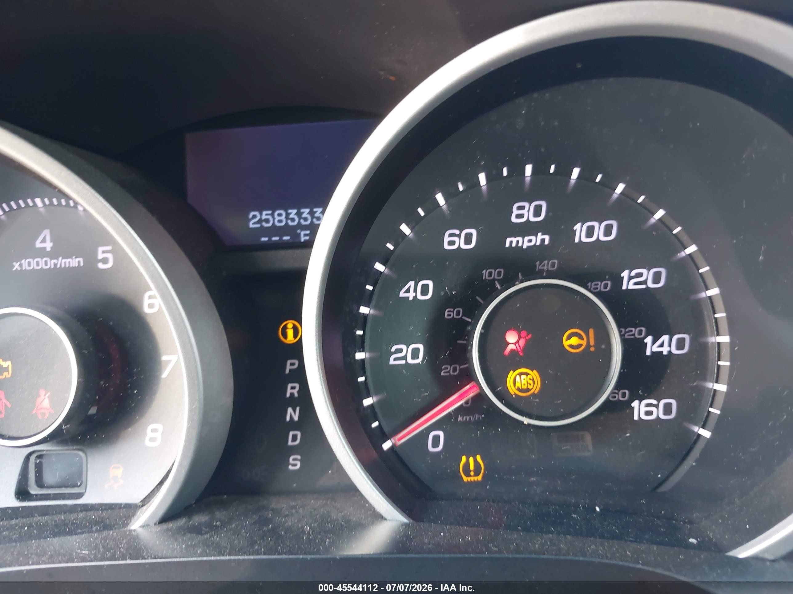 2010 Acura Tl 3.5 White vin: 19UUA8F57AA008688