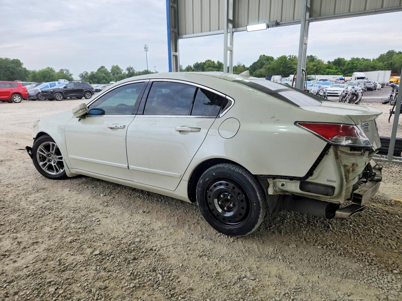 2010 Acura Tl White vin: 19UUA8F57AA012143