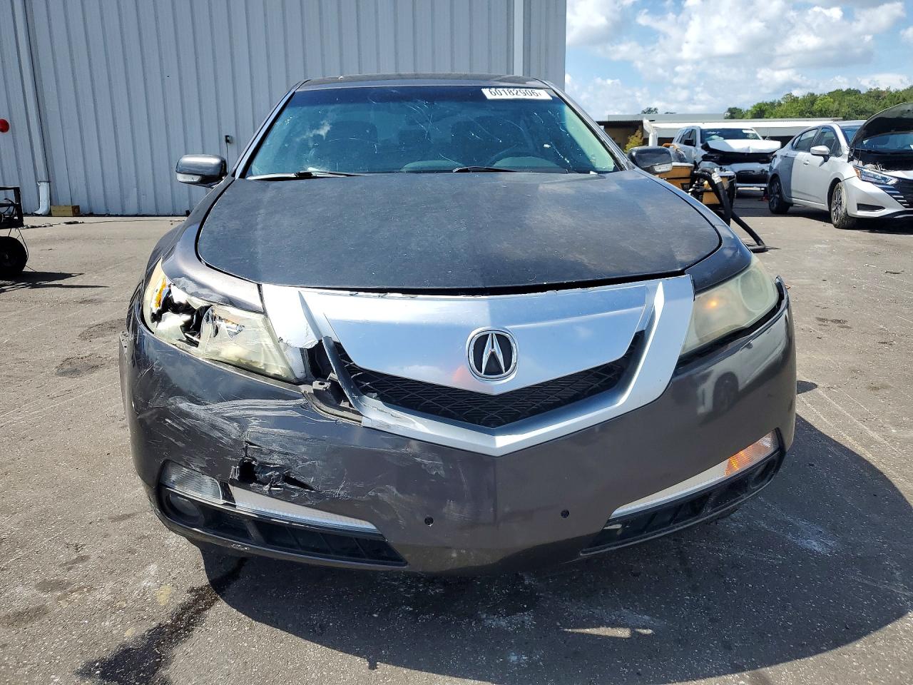2010 Acura Tl Gray vin: 19UUA8F57AA013566