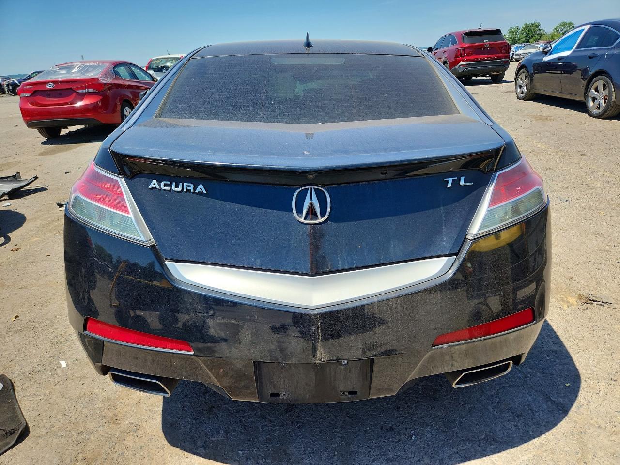 2010 Acura Tl Black vin: 19UUA8F57AA021229