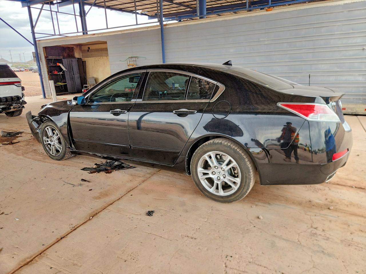 2010 Acura Tl Black vin: 19UUA8F57AA027094