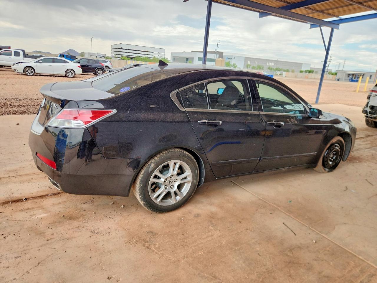 2010 Acura Tl Black vin: 19UUA8F57AA027094
