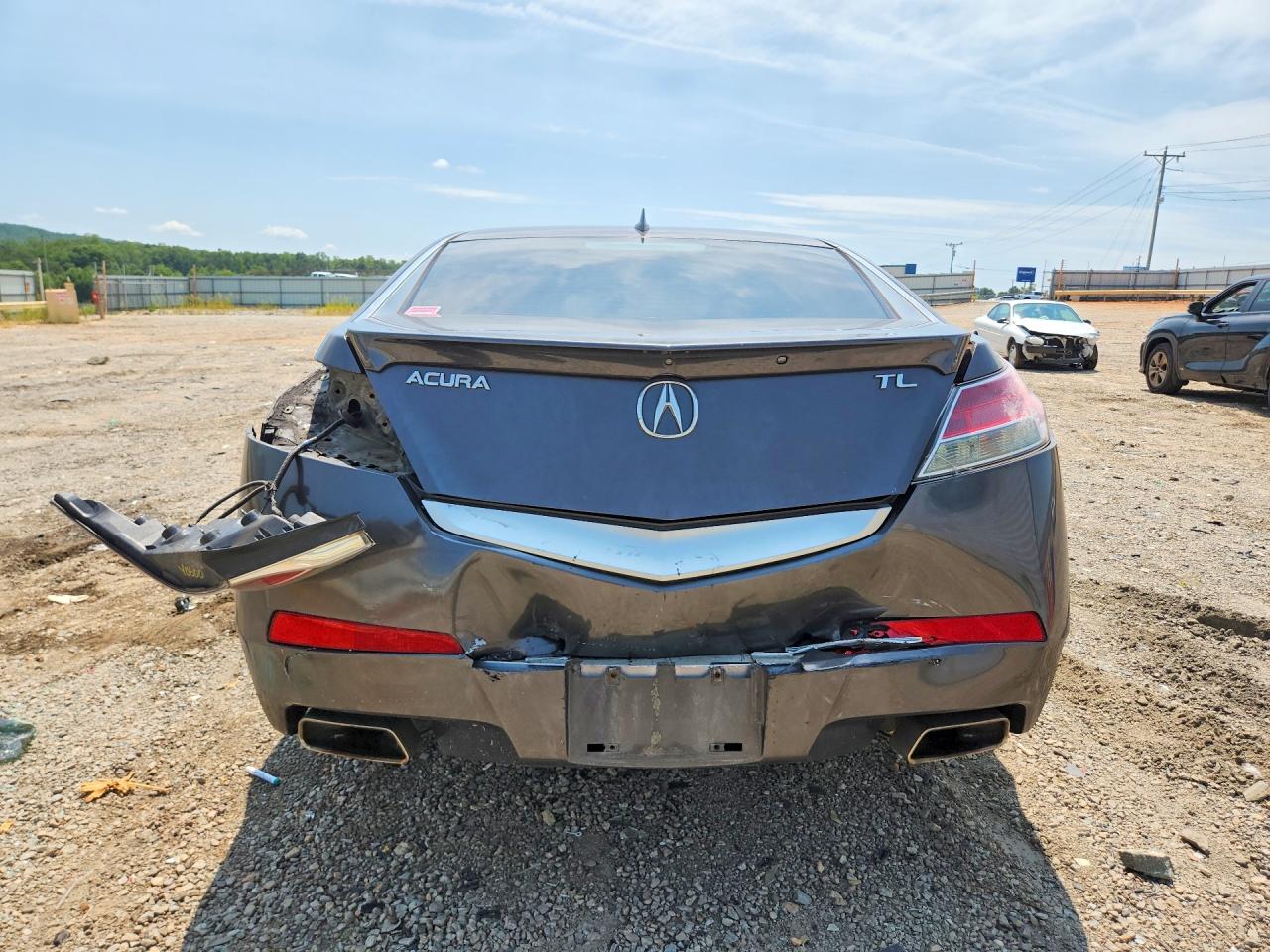 2011 Acura Tl Gray vin: 19UUA8F57BA000561