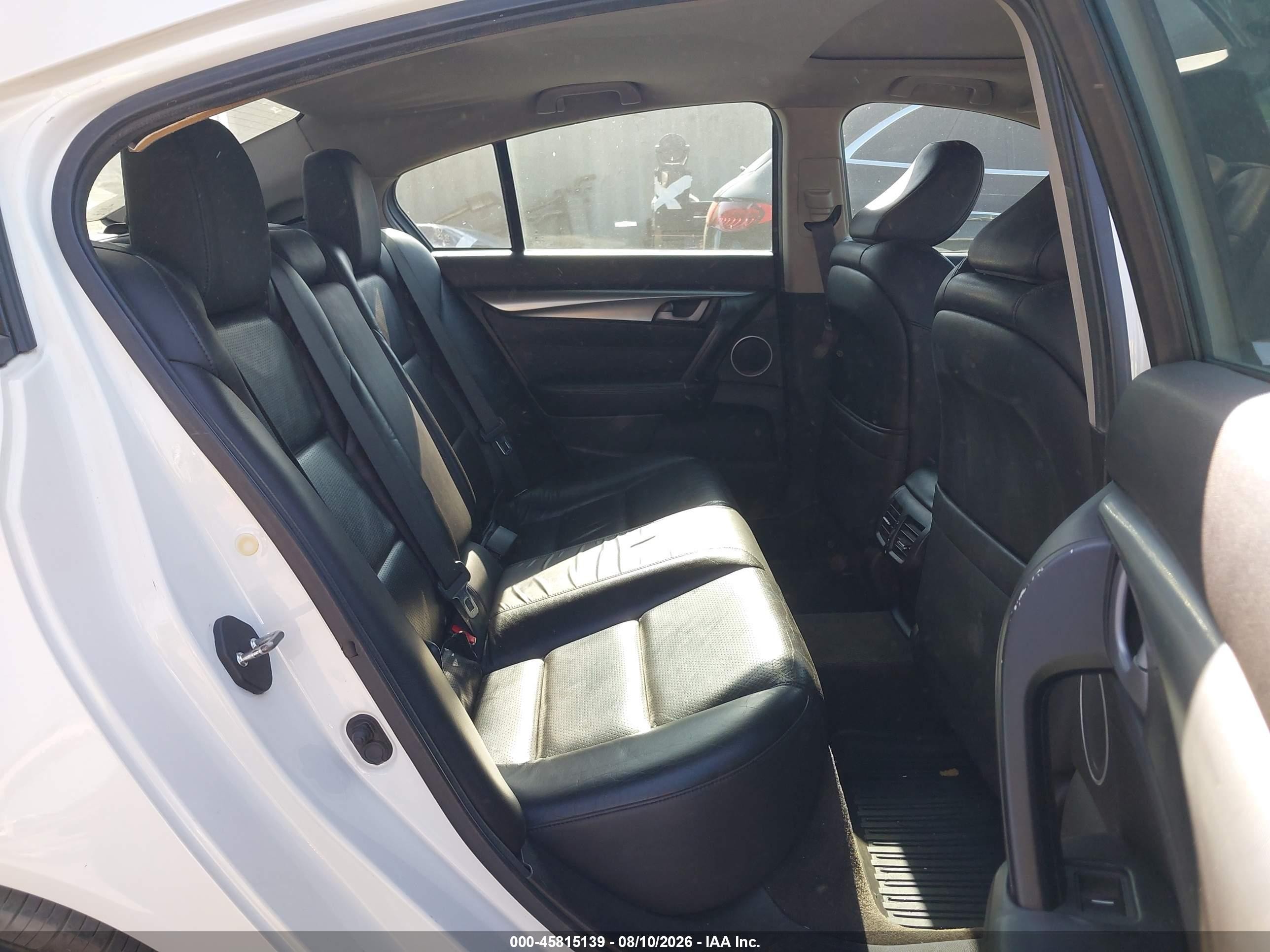2011 Acura Tl 3.5 White vin: 19UUA8F57BA002505