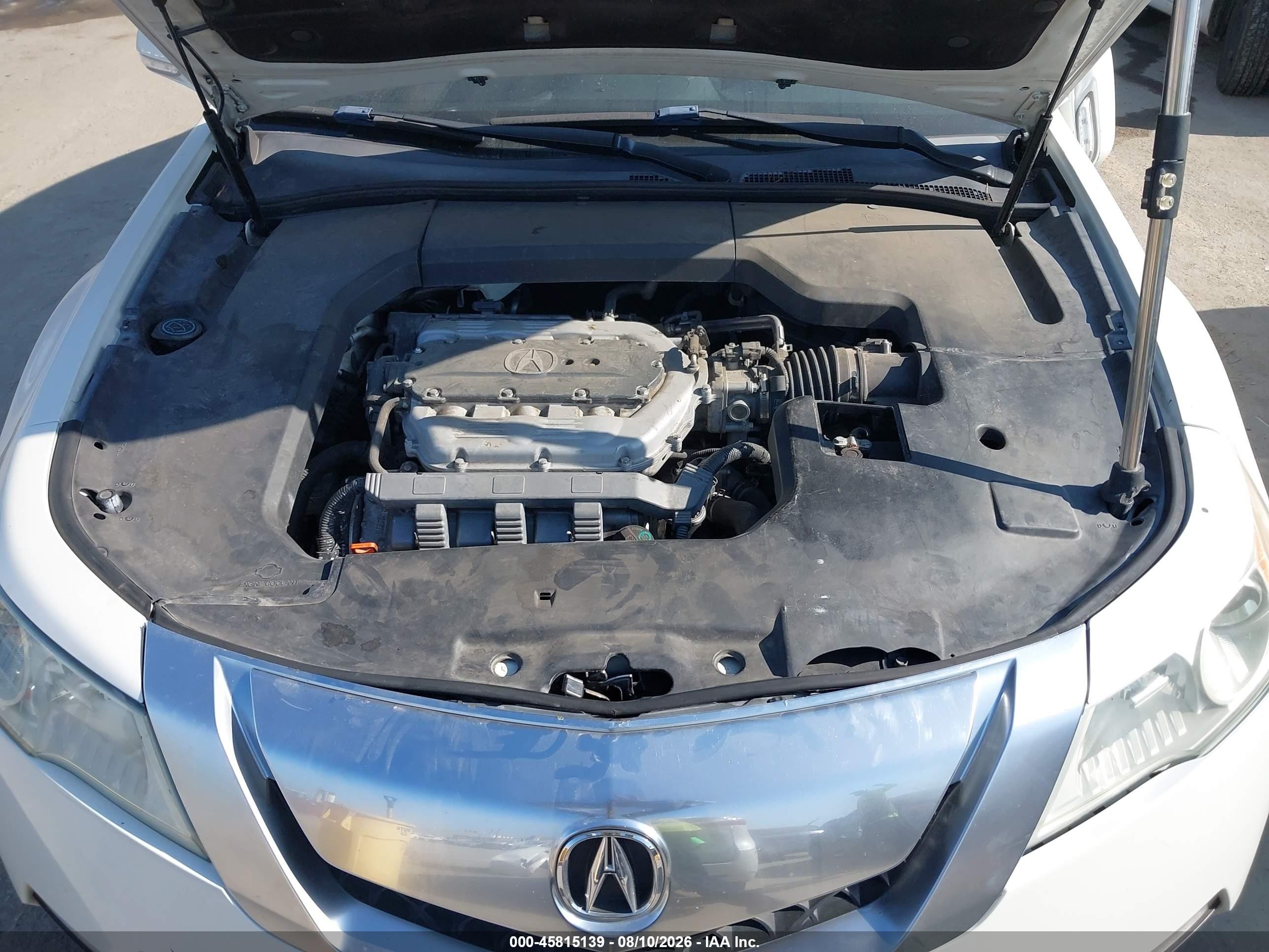 2011 Acura Tl 3.5 White vin: 19UUA8F57BA002505