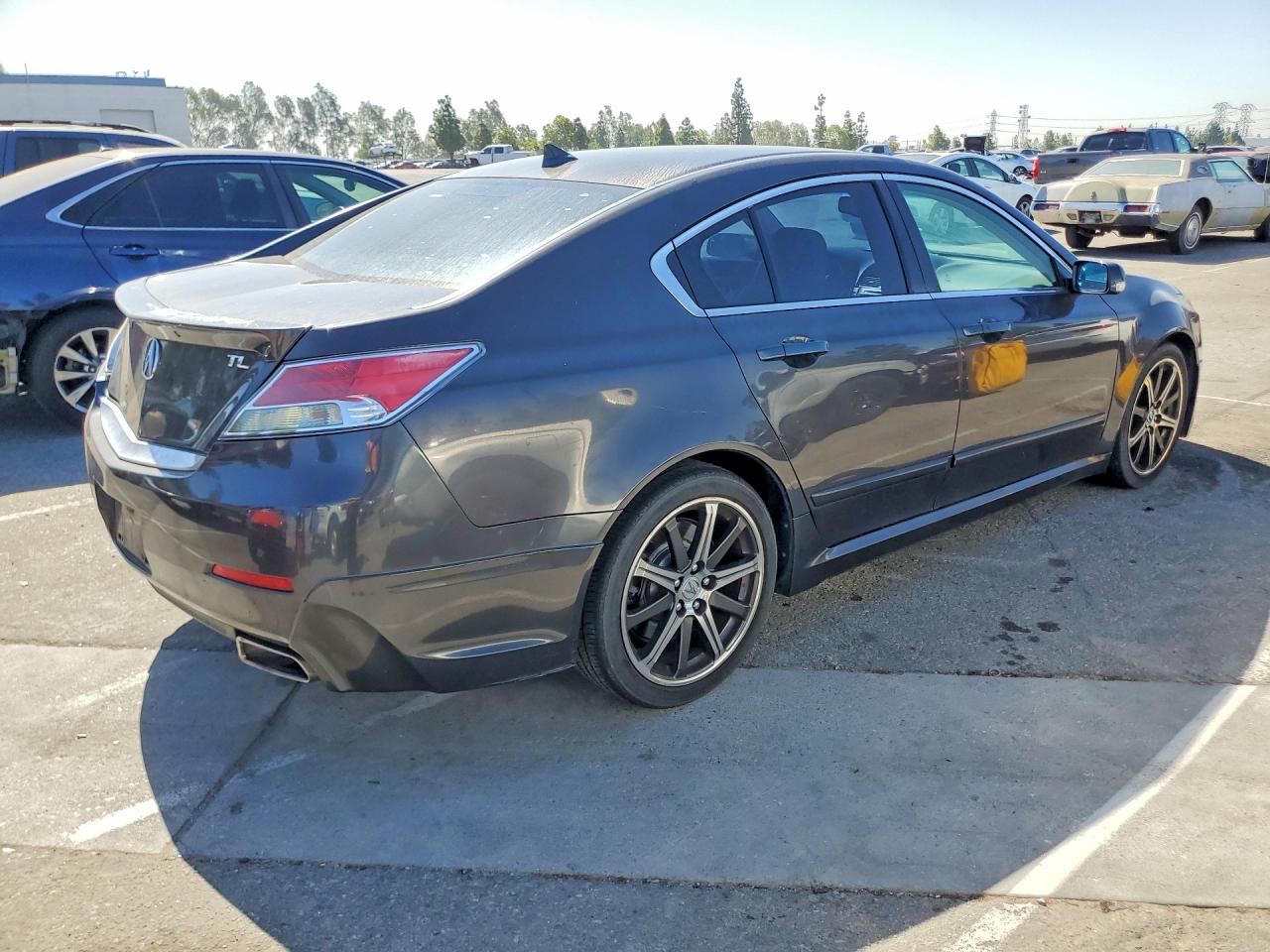 2012 Acura Tl Charcoal vin: 19UUA8F57CA005373