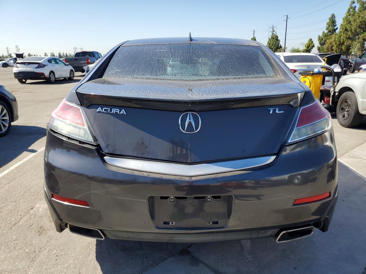 2012 Acura Tl Charcoal vin: 19UUA8F57CA005373